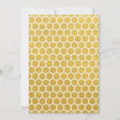 Elegant Gold 50. Hochzeitstag Einladung (Rückseite)