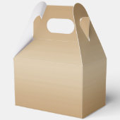 Elegant Gold 75. Geburtstag Geschenkschachtel (Rückseite)