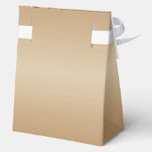 Elegant Gold 85. Geburtstag Geschenkschachtel (Rückseite)