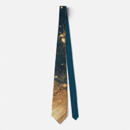Elegant Gold Accent Tie / Elegante Krawatte