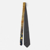 Elegant Gold Accent Tie / Elegante Krawatte (Rückseite)