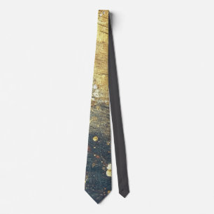 Elegant Gold Accent Tie / Elegante Krawatte