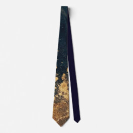 Elegant Gold Accent Tie / Elegante Krawatte