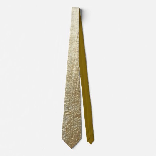 Elegant Gold Accent Tie / Elegante Krawatte (Vorderseite)