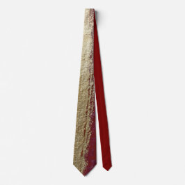 Elegant Gold Accent Tie / Elegante Krawatte
