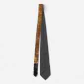 Elegant Gold Accent Tie / Elegante Krawatte (Rückseite)