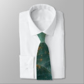 Elegant Gold Accent Tie / Elegante Krawatte (Gebunden)