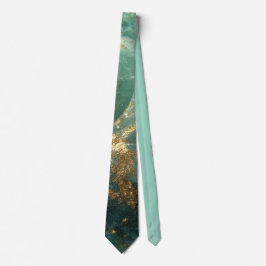 Elegant Gold Accent Tie / Elegante Krawatte
