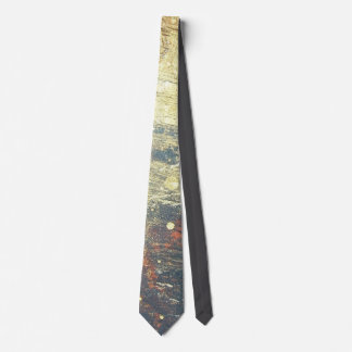 Elegant Gold Accent Tie  Krawatte