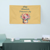 Elegant Gold Administrative Professionals Day Banner (Messeveranstaltung)
