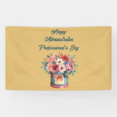 Elegant Gold Administrative Professionals Day Banner (Horizontal)