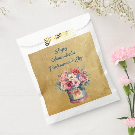 Elegant Gold Administrative Professionals Day Geschenktütchen (Versiegelt)