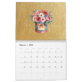 Elegant Gold Administrative Professionals Day Kalender (Feb 2026)