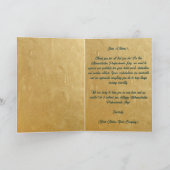 Elegant Gold Administrative Professionals Day Karte (Innenseite)