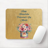 Elegant Gold Administrative Professionals Day Mousepad (Mit Mouse)