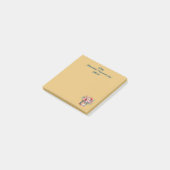 Elegant Gold Administrative Professionals Day Post-it Klebezettel (angewinkelt)