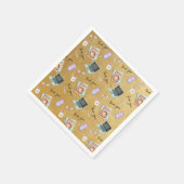Elegant Gold Administrative Professionals Day Serviette (Ecke)