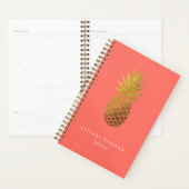 Elegant Gold Ananas | Korallen Planer (Anzeige)