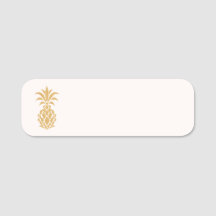 Elegant Gold Ananas
