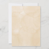 Elegant gold and pink butterfly birthday invitatio einladung (Rückseite)