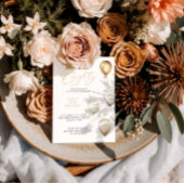 Elegant Gold Balloon 80. Geburtstagsparty Einladung