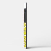 Elegant Gold Bee Monogram Case-Mate iPhone Case (Rückseite / Links)