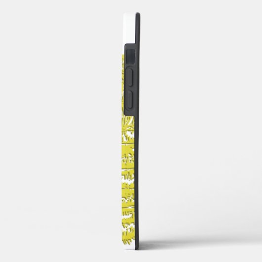 Elegant Gold Bee Monogram Case-Mate iPhone Case (Rückseite / Links)