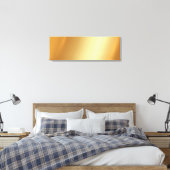 Elegant Gold Blank Background For Your Photo Leinwanddruck (Insitu (Schlafzimmer))