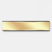 Elegant Gold Blank Background For Your Text Türschild (Vorderseite )