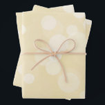 Elegant Gold Bokeh Pattern Wedding Geschenkpapier Set<br><div class="desc">Hochzeitsgeschenk in einem Imitat goldenes Buch-Muster macht eine phantastische Präsentation. Ideal für Neuvermählte,  Brautpartys,  Polterabende,  neue Zuhause,  Verlobung-Duschen und vieles mehr.</div>