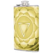 Elegant Gold Chakra Zen Yoga Geistliche Meditation Flachmann (Links)