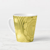 Elegant Gold Chakra Zen Yoga Geistliche Meditation Milchtasse (Linke Ecke)