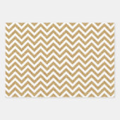 Elegant Gold Christmas Geschenkpapier Set (Vorderseite 2)