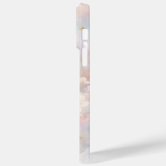 Elegant Gold Cross iPhone 14 Pro Max Fall Case-Mate iPhone Hülle (Rückseite / Links)