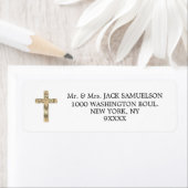 Elegant Gold Cross Religious Christlich katholisch (Insitu)