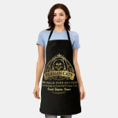 Elegant Gold Customizable Persian Cattery Owner  Schürze (Getragen)