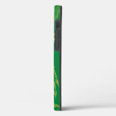 Elegant Gold Dragon Monogram Case-Mate iPhone Case (Rückseite / Links)