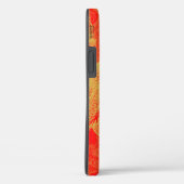 Elegant Gold Dragon Monogram Case-Mate iPhone Case (Rückseite / Rechts)