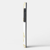 Elegant Gold Dragon Monogram Case-Mate iPhone Case (Rückseite / Links)