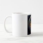 Elegant Gold Eid Mubarak Kaffeetasse (Links)