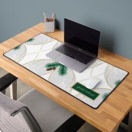 Elegant Gold Eucalyptus Holiday Desk Mat & Cork Co Schreibtischunterlage