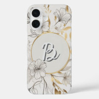 Elegant Gold Floral | Chic Botanical Design