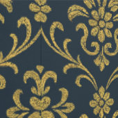 Elegant Gold Floral Damask Tapete (Naht)