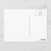 Elegant Gold Foil Polka Dot Pattern - Pink & Gold Postkarte (Rückseite)