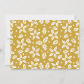 Elegant Gold Frohe Weihnachten Foto (Rückseite)