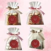 Elegant Gold Geometric Vielen Dank Gastgeschenk Ho Runder Aufkleber