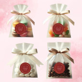 Elegant Gold Geometric Vielen Dank Gastgeschenk Ho Runder Aufkleber