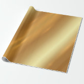 Elegant Gold Glamour Modern Luxury Template Gift Geschenkpapier (Ungerollt)