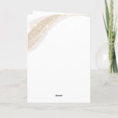 Elegant Gold Glitter Photo Birthday Dankeskarte (Rückseite)