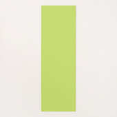 Elegant Gold Green Abstrakt Floral Yogamatte (Rückseite)